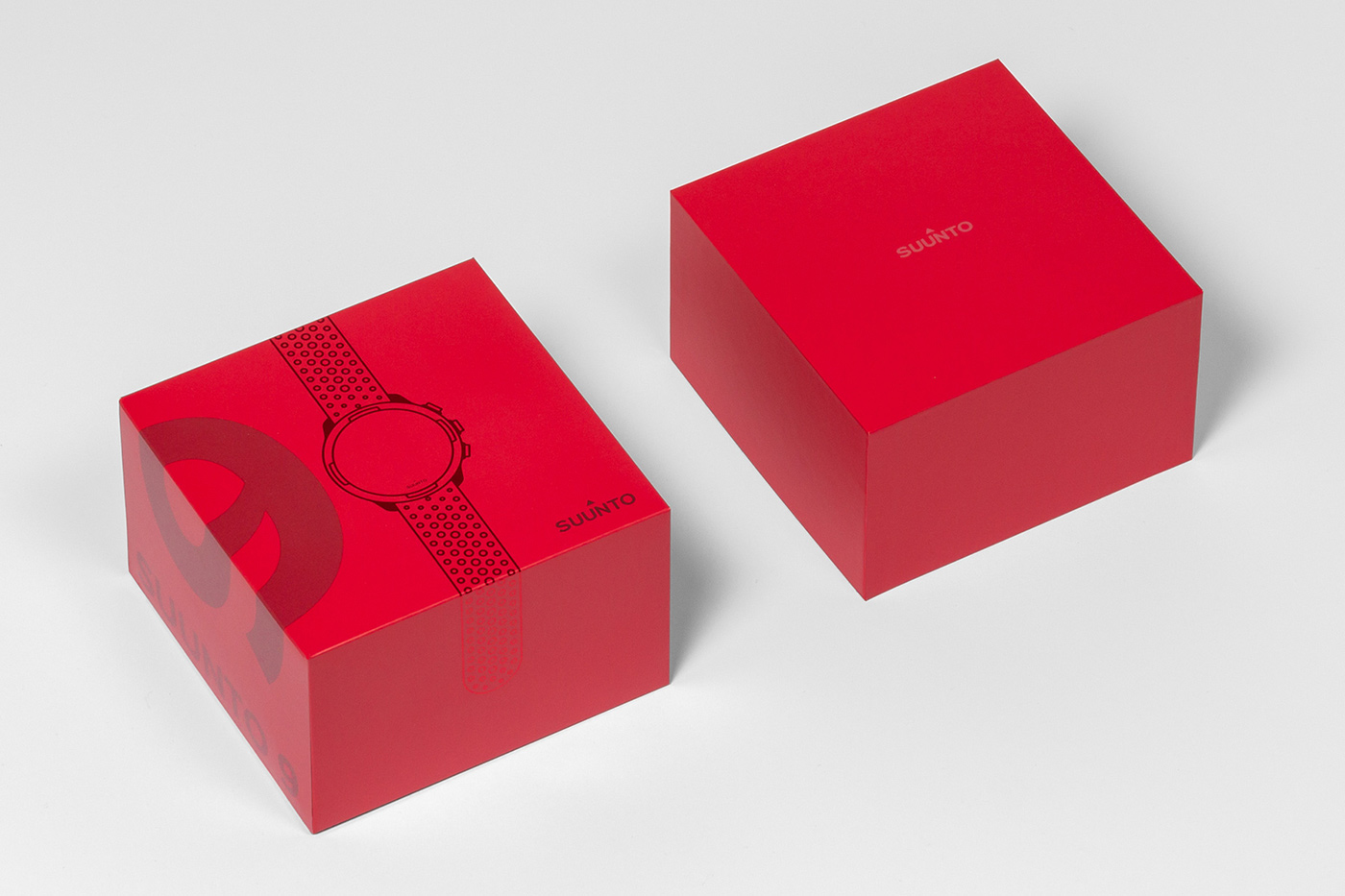 Suunto gift box packaging design