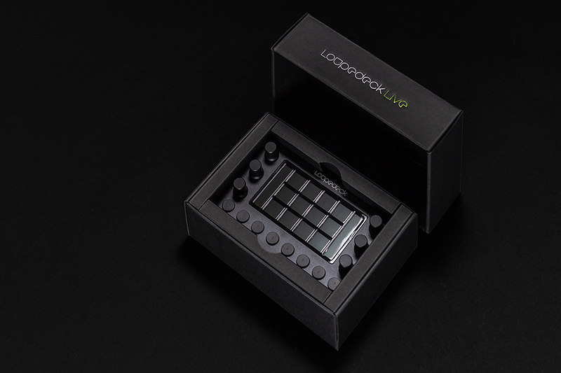Loupdeck Live packaging design